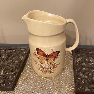 Butterfly Design Cream Pitcher